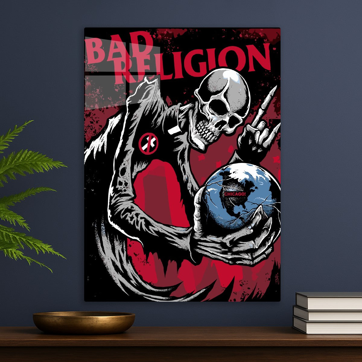 Bad Religion Chicago Skull