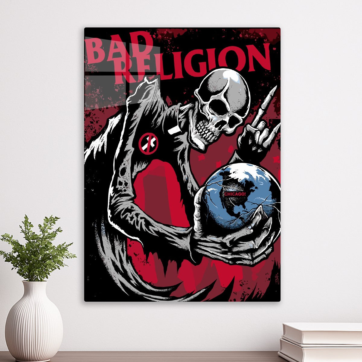 Bad Religion Chicago Skull