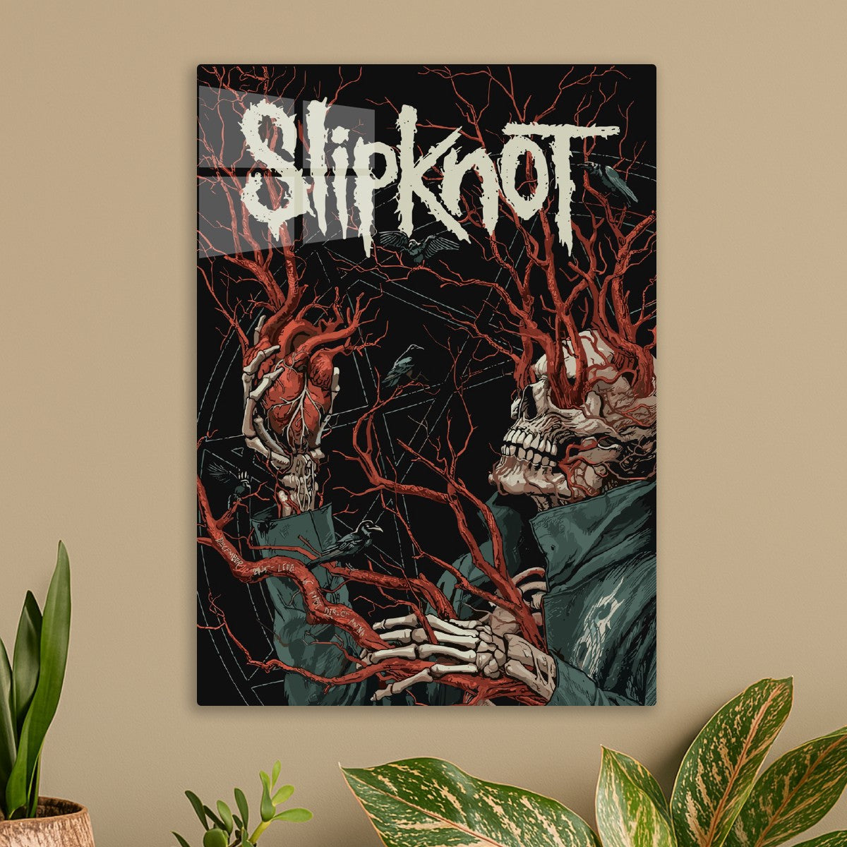 Slipknot Skull Heart