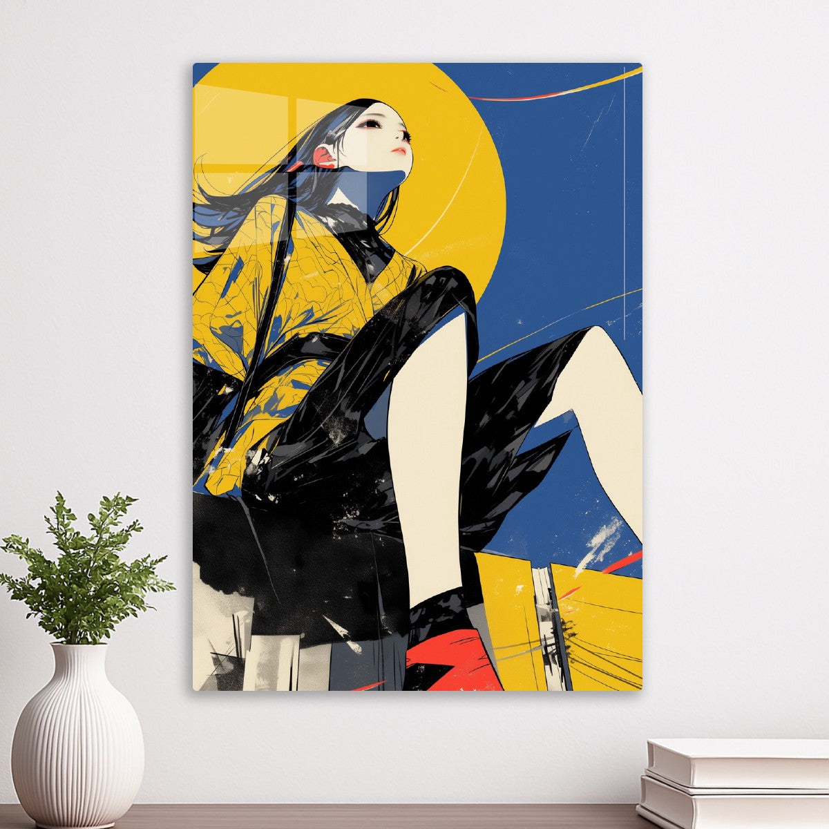 Contemplative Woman
