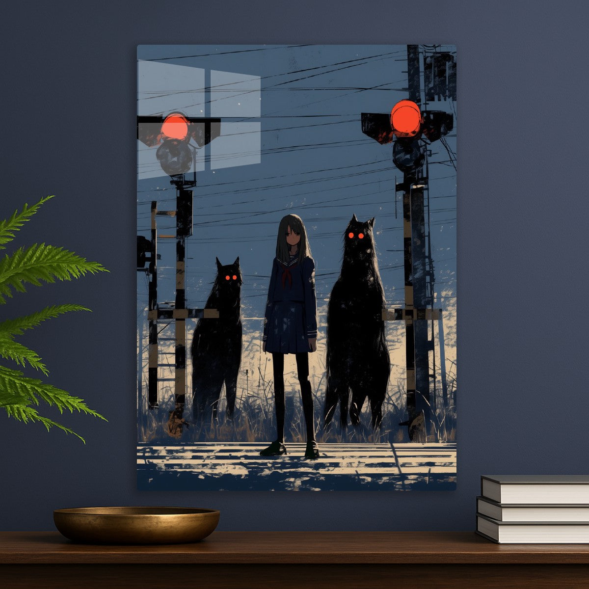 Schoolgirl and Shadowy