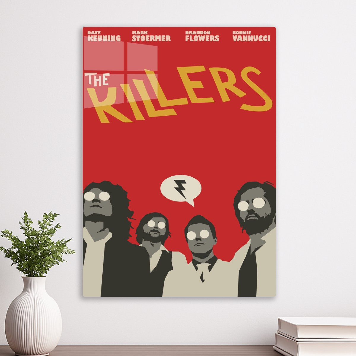The Killers Band Poster Art