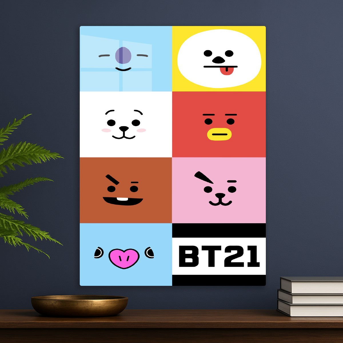 BT21 Characters Grid