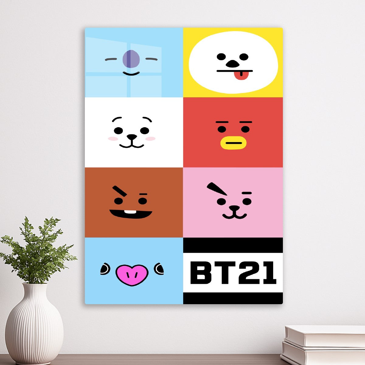 BT21 Characters Grid