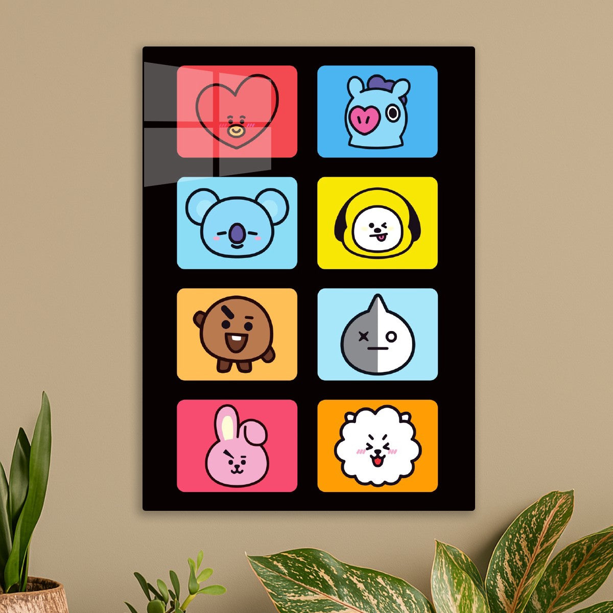 BT21 Character Collages