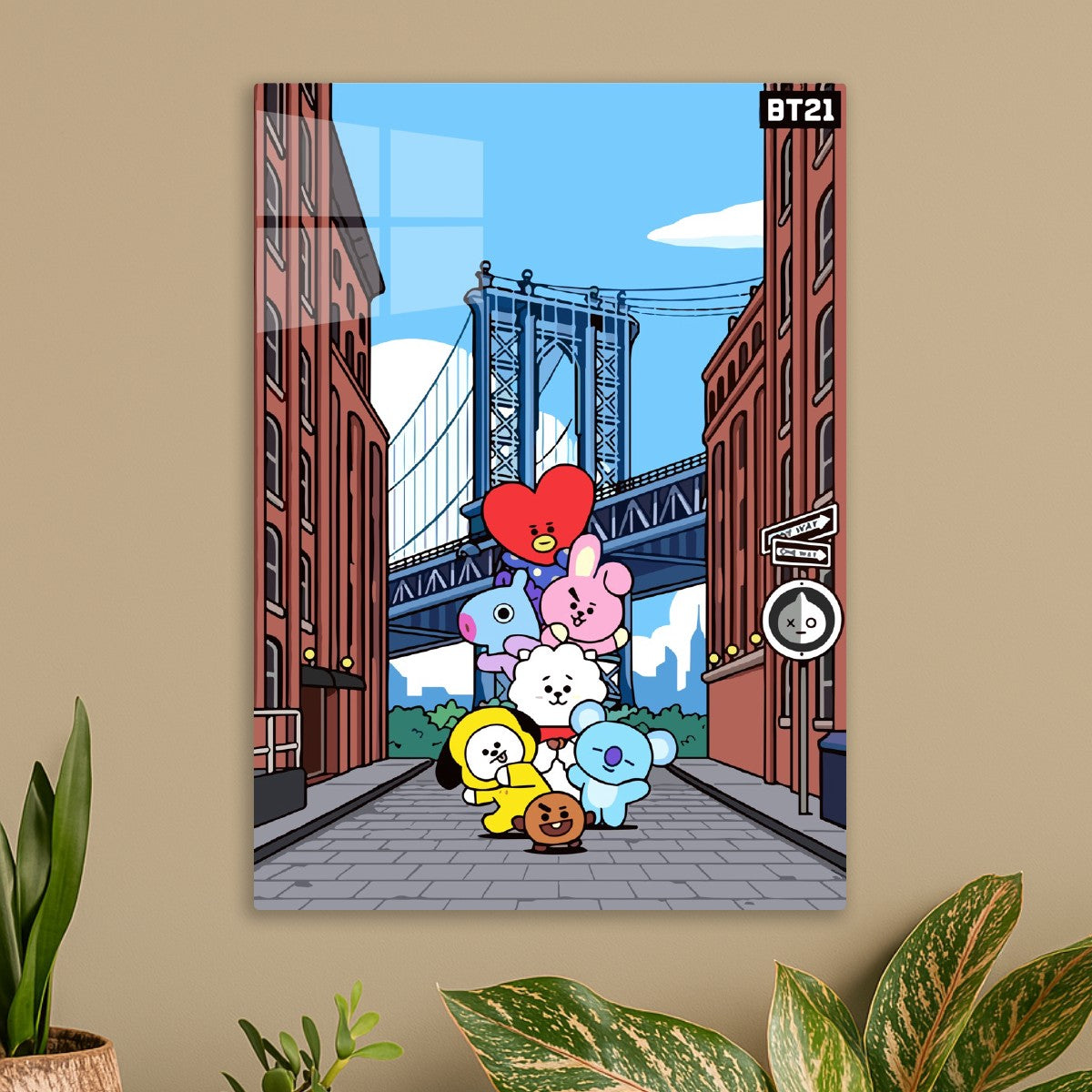 BT21 Characters in New York