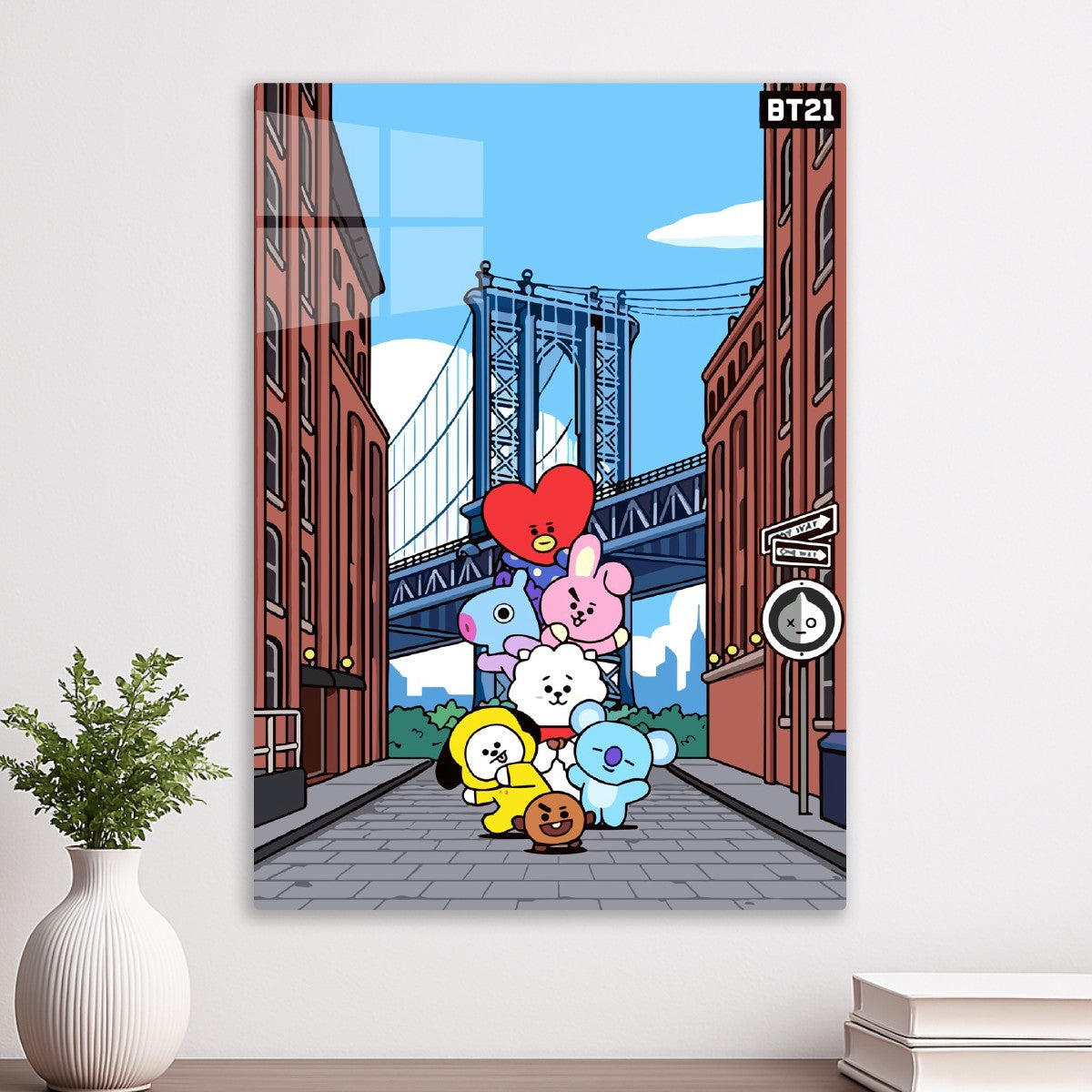 BT21 Characters in New York