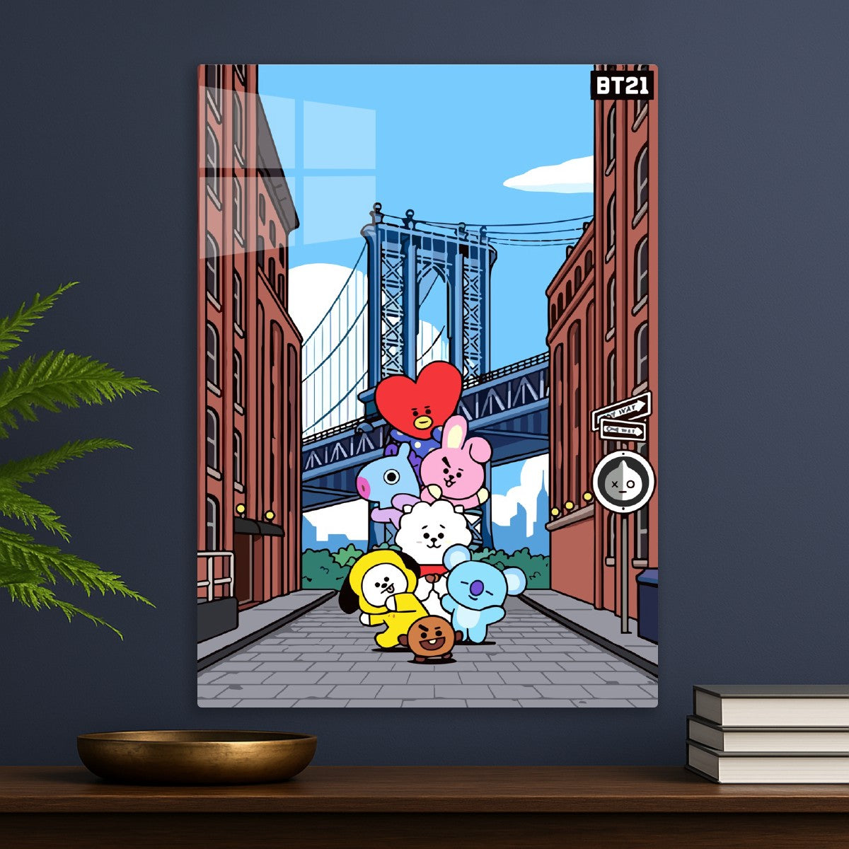 BT21 Characters in New York