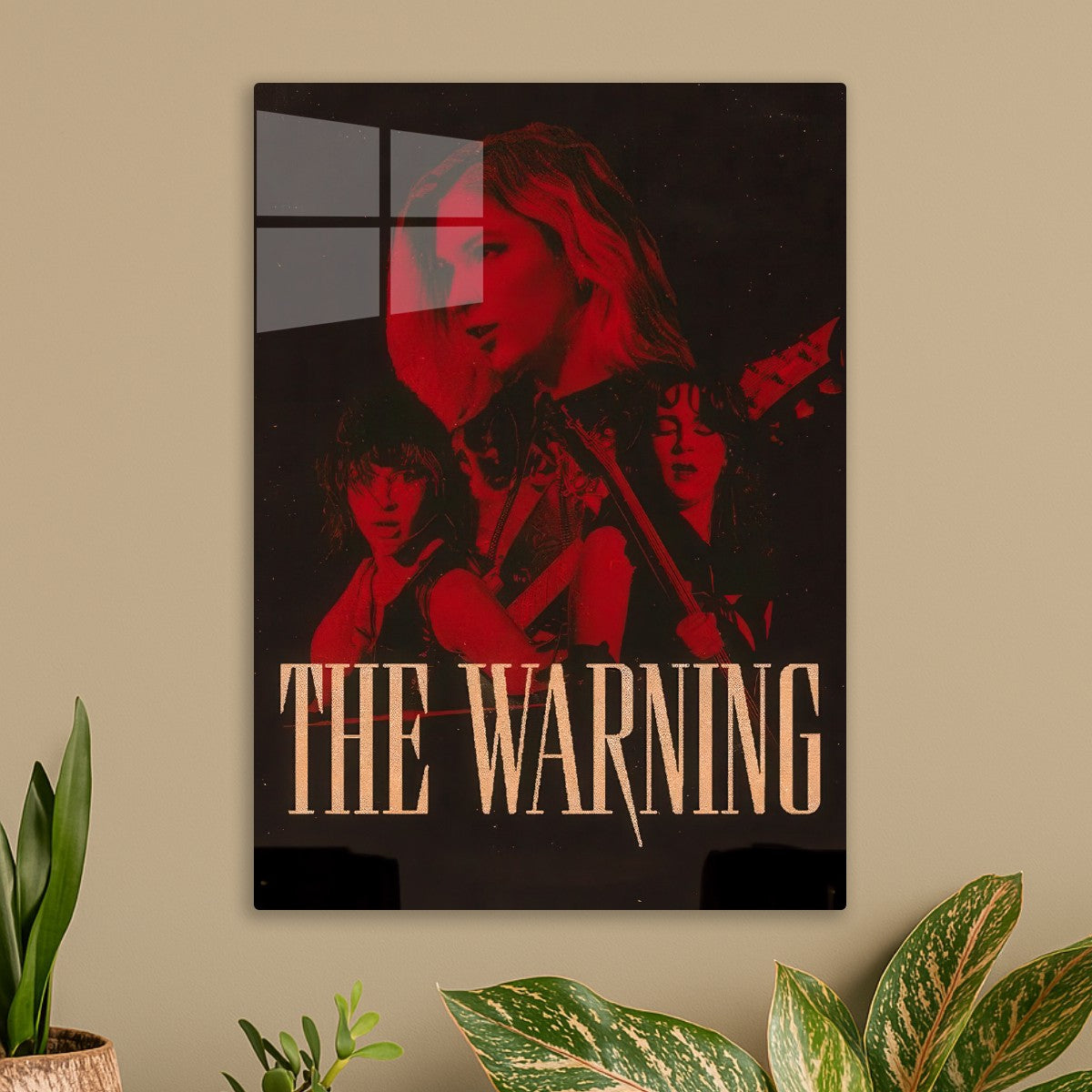 the warning