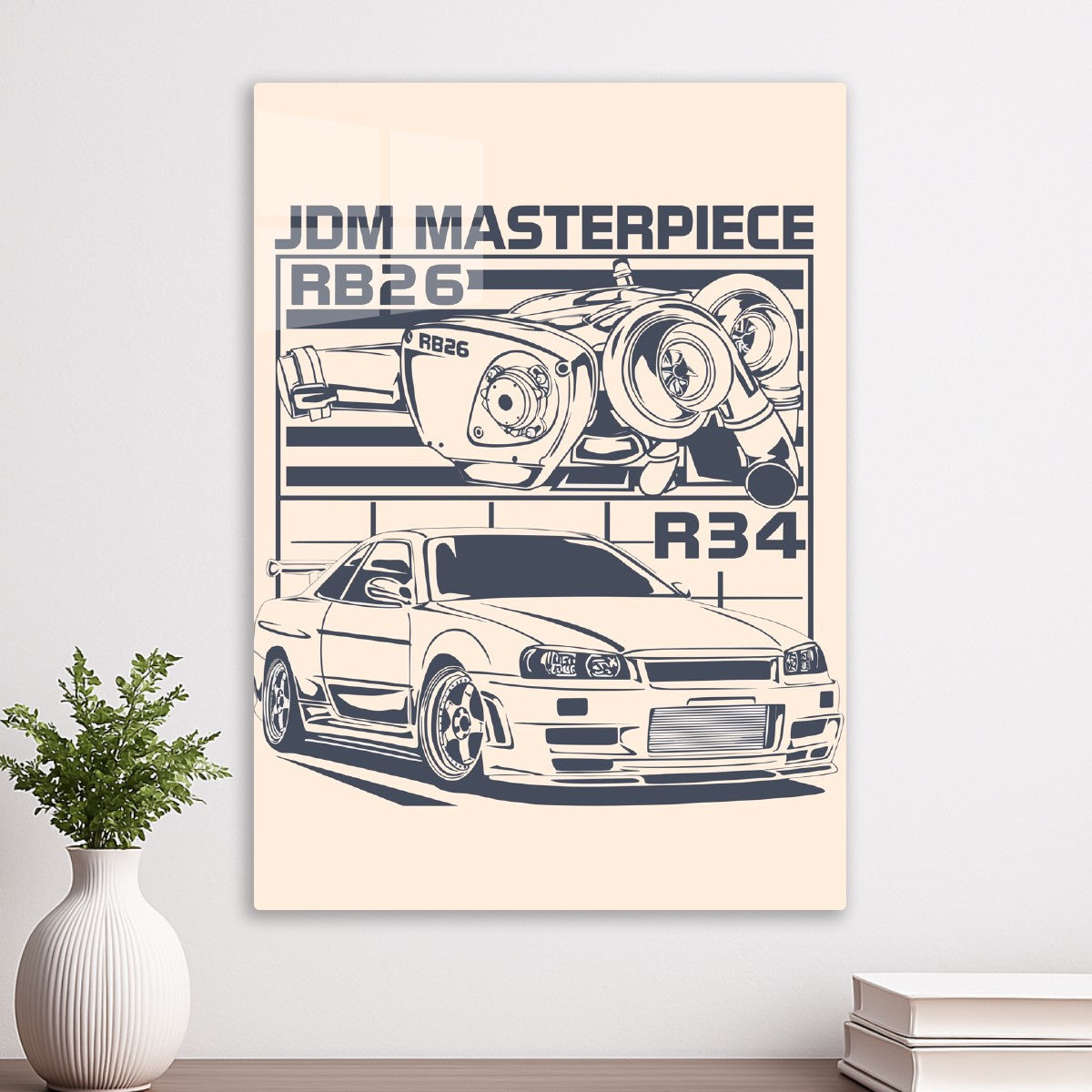 Jdm Masterpiece RB26 R34