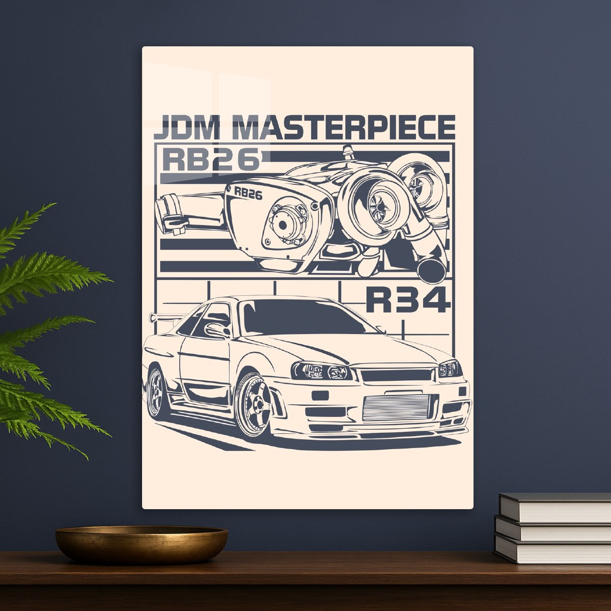 Jdm Masterpiece RB26 R34