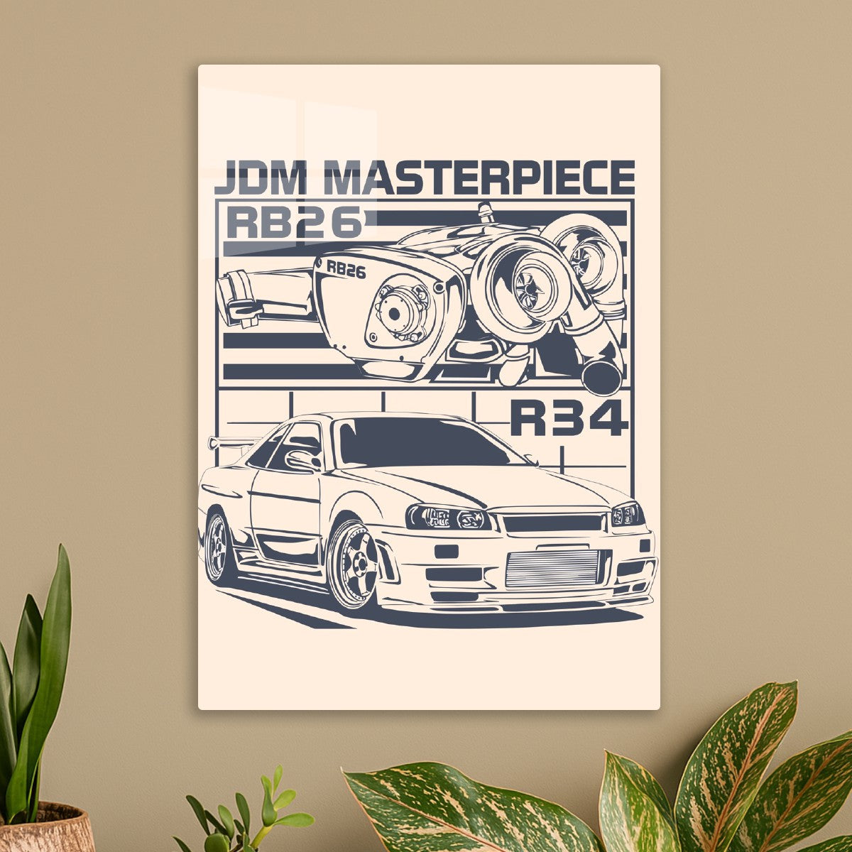 Jdm Masterpiece RB26 R34