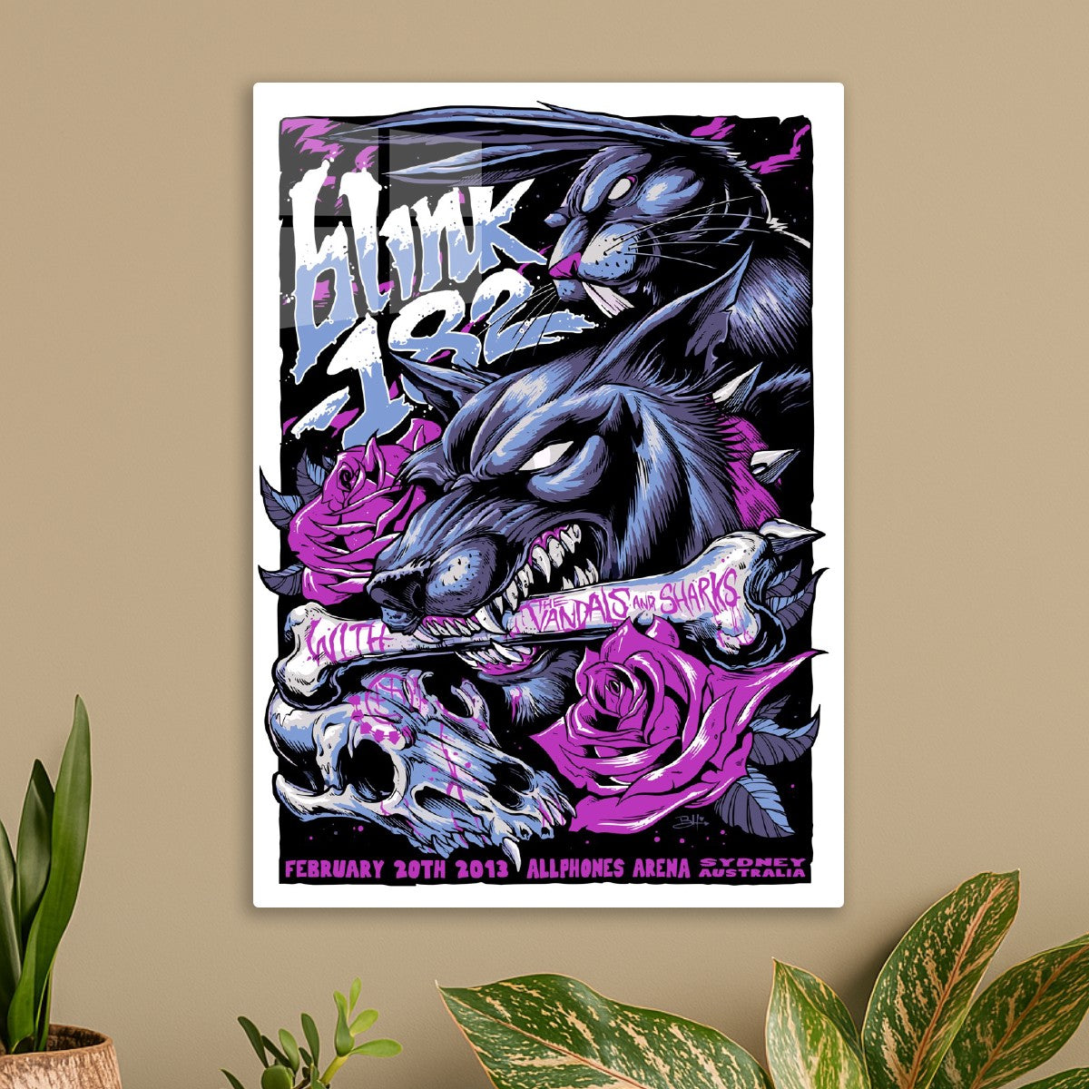 Blink-182 The Vandals Sharks
