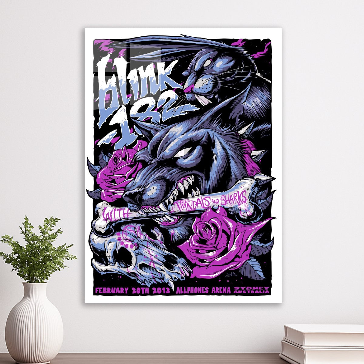Blink-182 The Vandals Sharks
