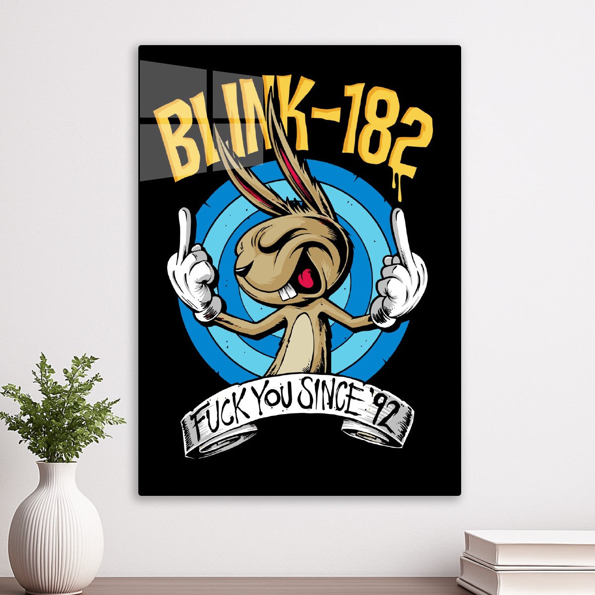 Blink-182 Bunny Cartoon