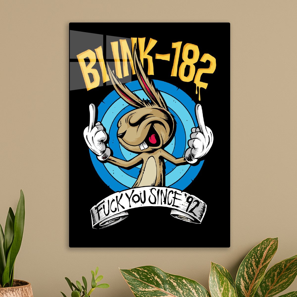 Blink-182 Bunny Cartoon
