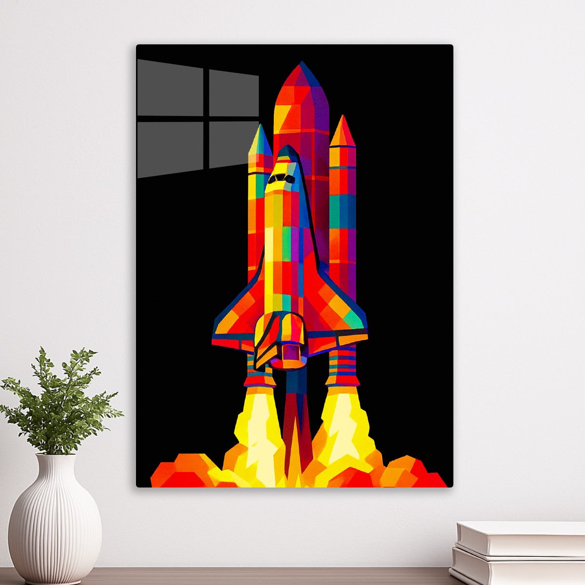 Space Shuttle Wpap Art