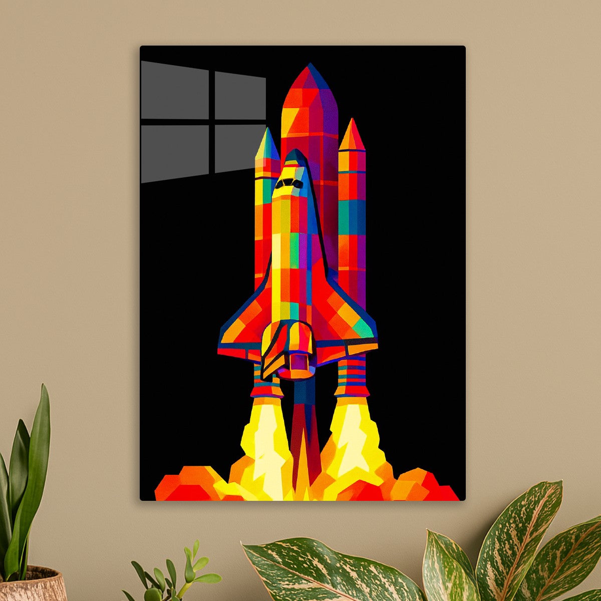 Space Shuttle Wpap Art