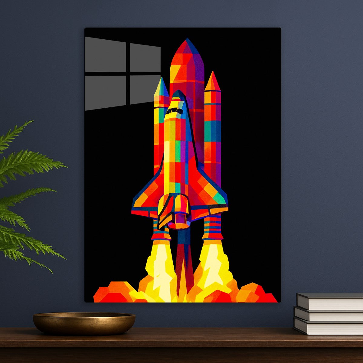 Space Shuttle Wpap Art