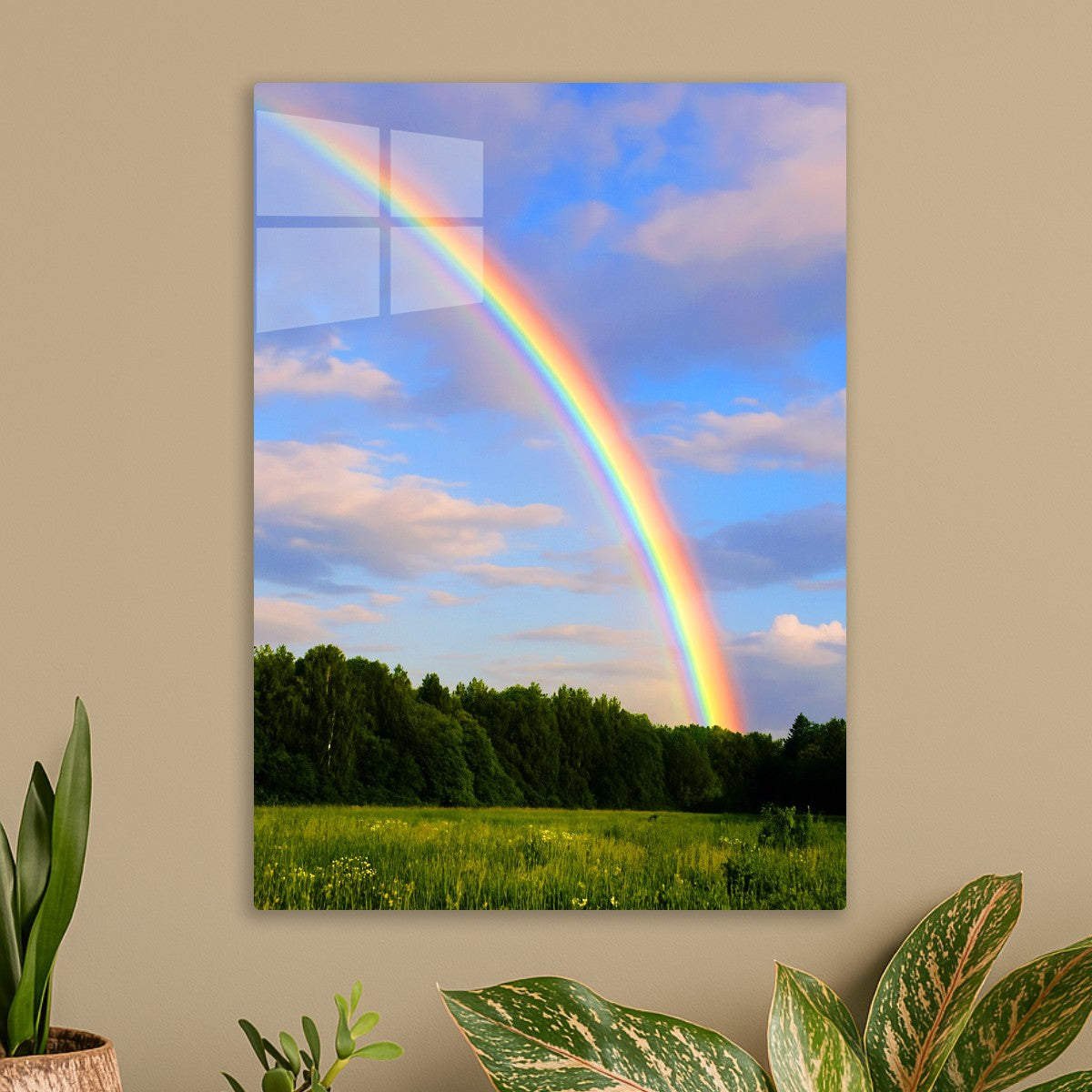 Rainbow Portrait Art