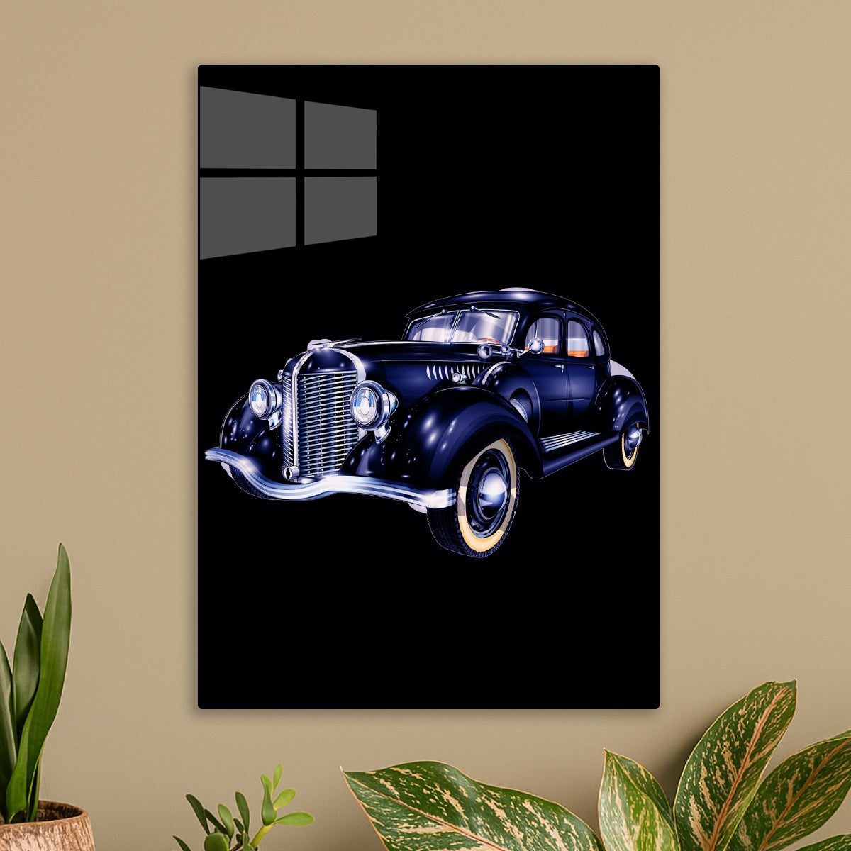 Classic Car Portrait Art