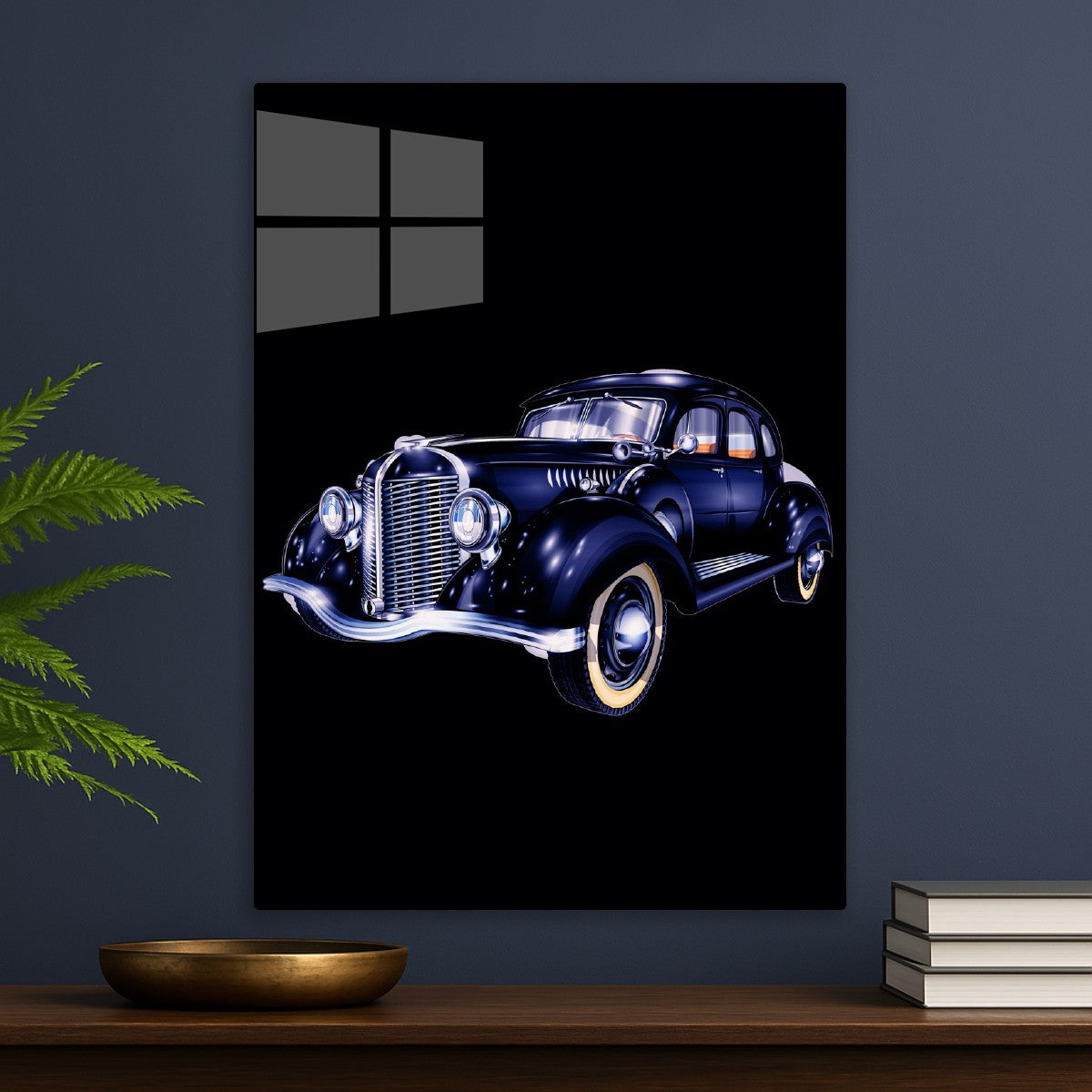 Classic Car Portrait Art