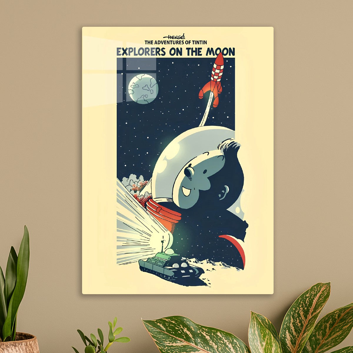 Tintin space anime