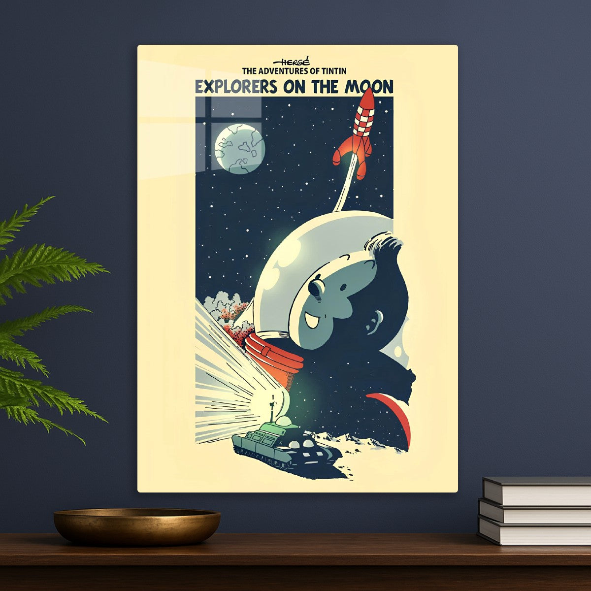 Tintin space anime
