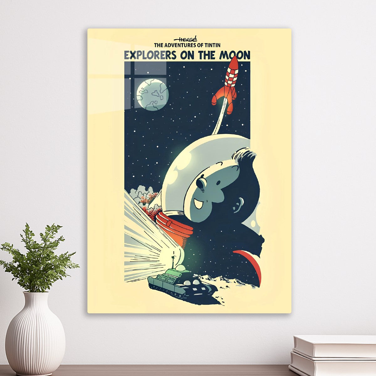 Tintin space anime