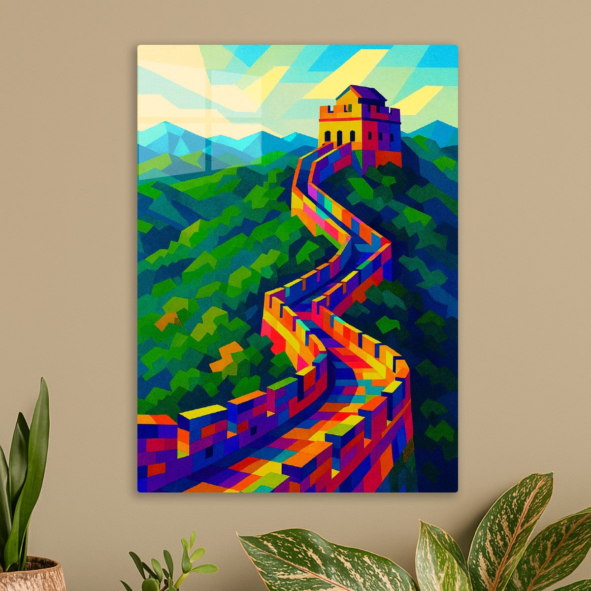 Wall of China