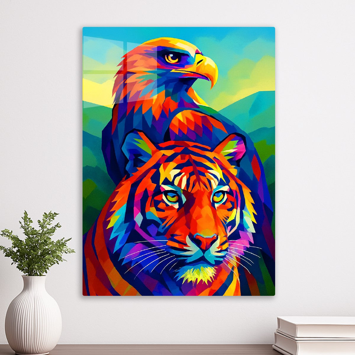 Eagle and Tiger
