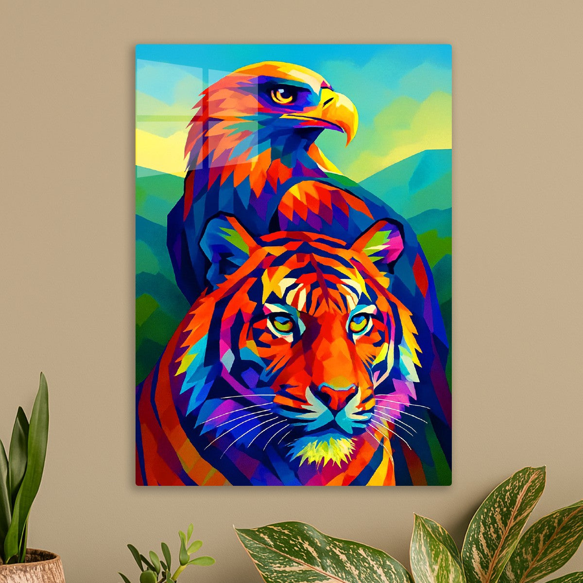 Eagle and Tiger