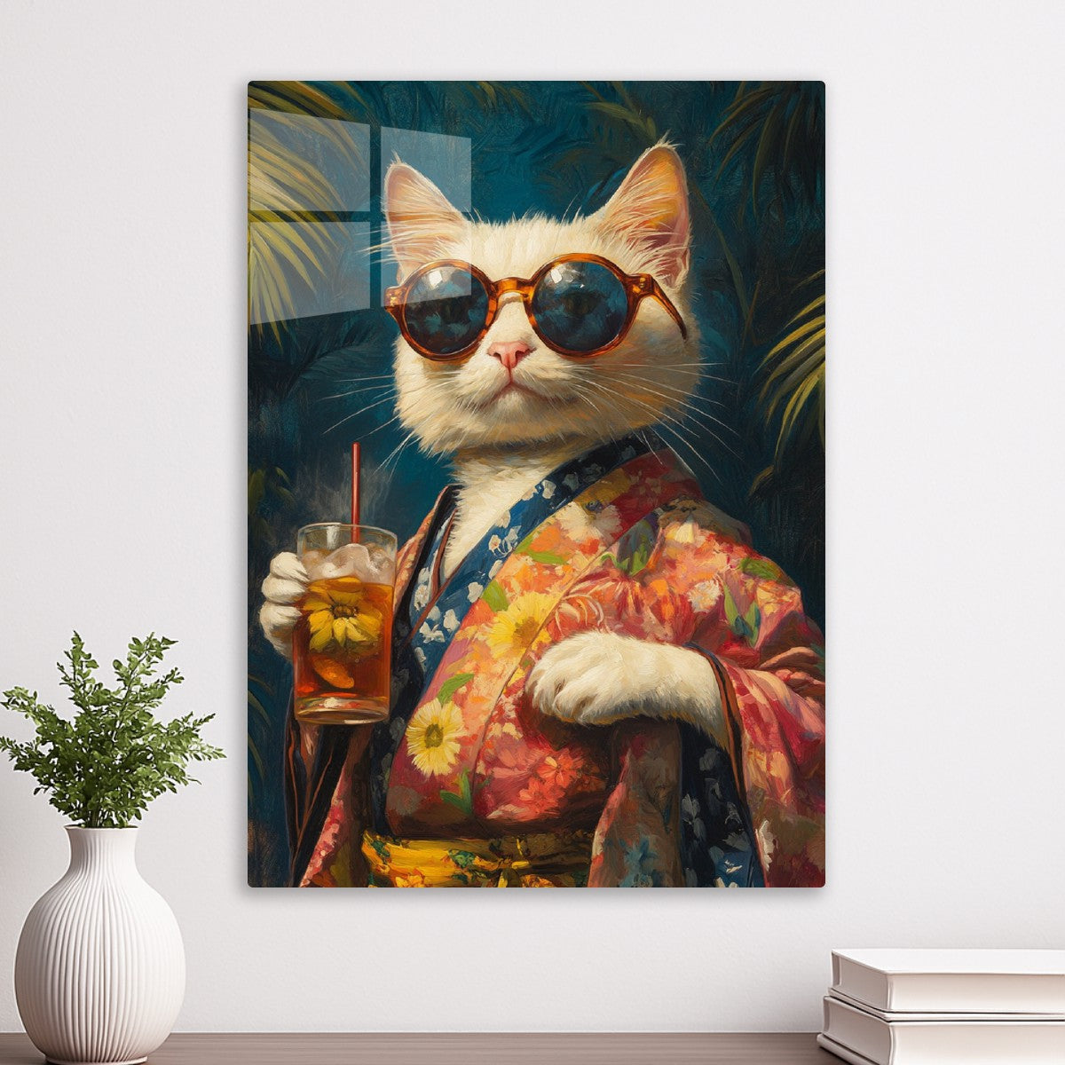 Tropical Noir Cat