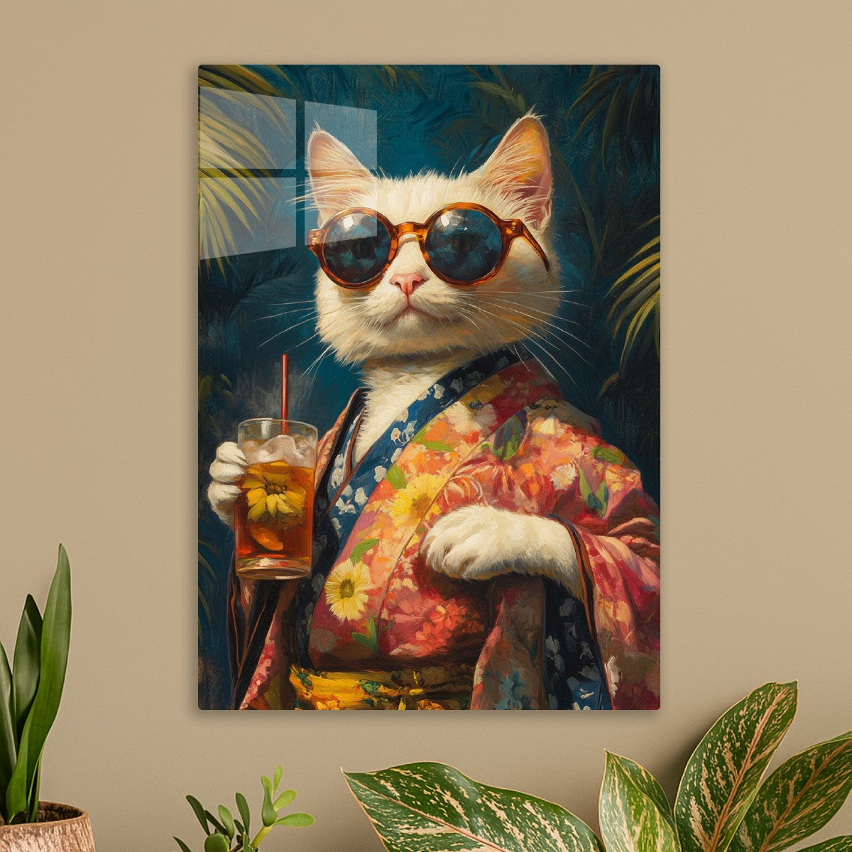 Tropical Noir Cat