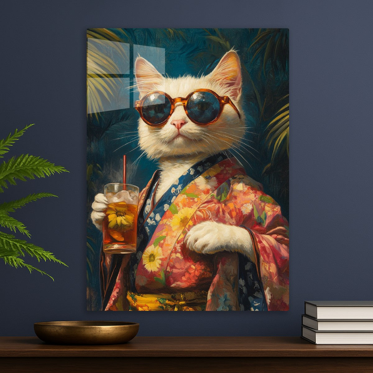 Tropical Noir Cat