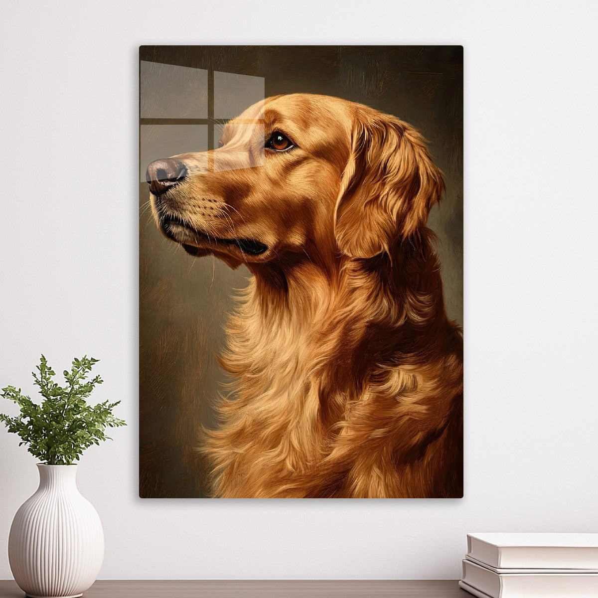 Golden-retriever portrait 