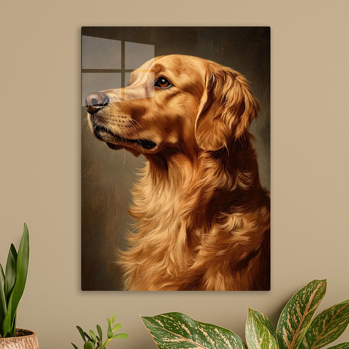 Golden-retriever portrait 