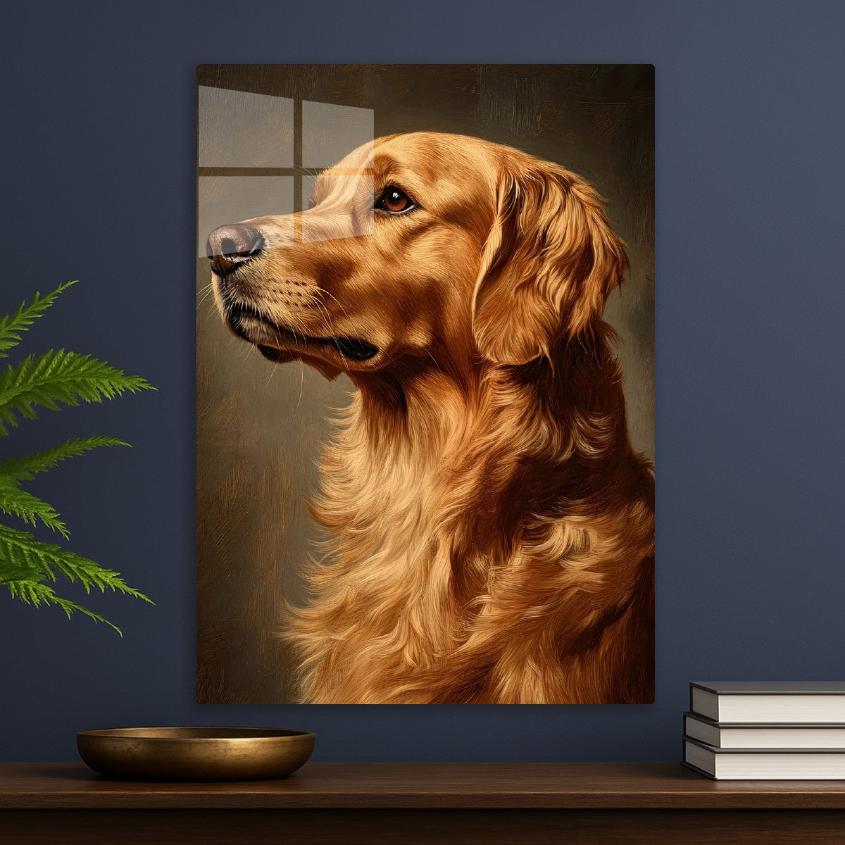 Golden-retriever portrait 