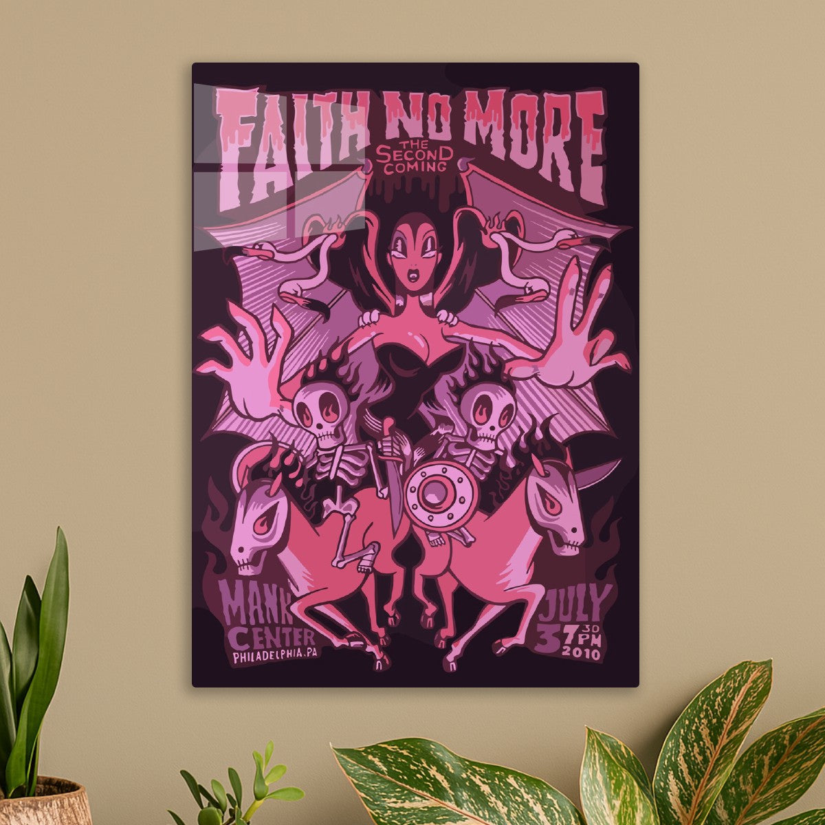 Faith No More Concert Poster