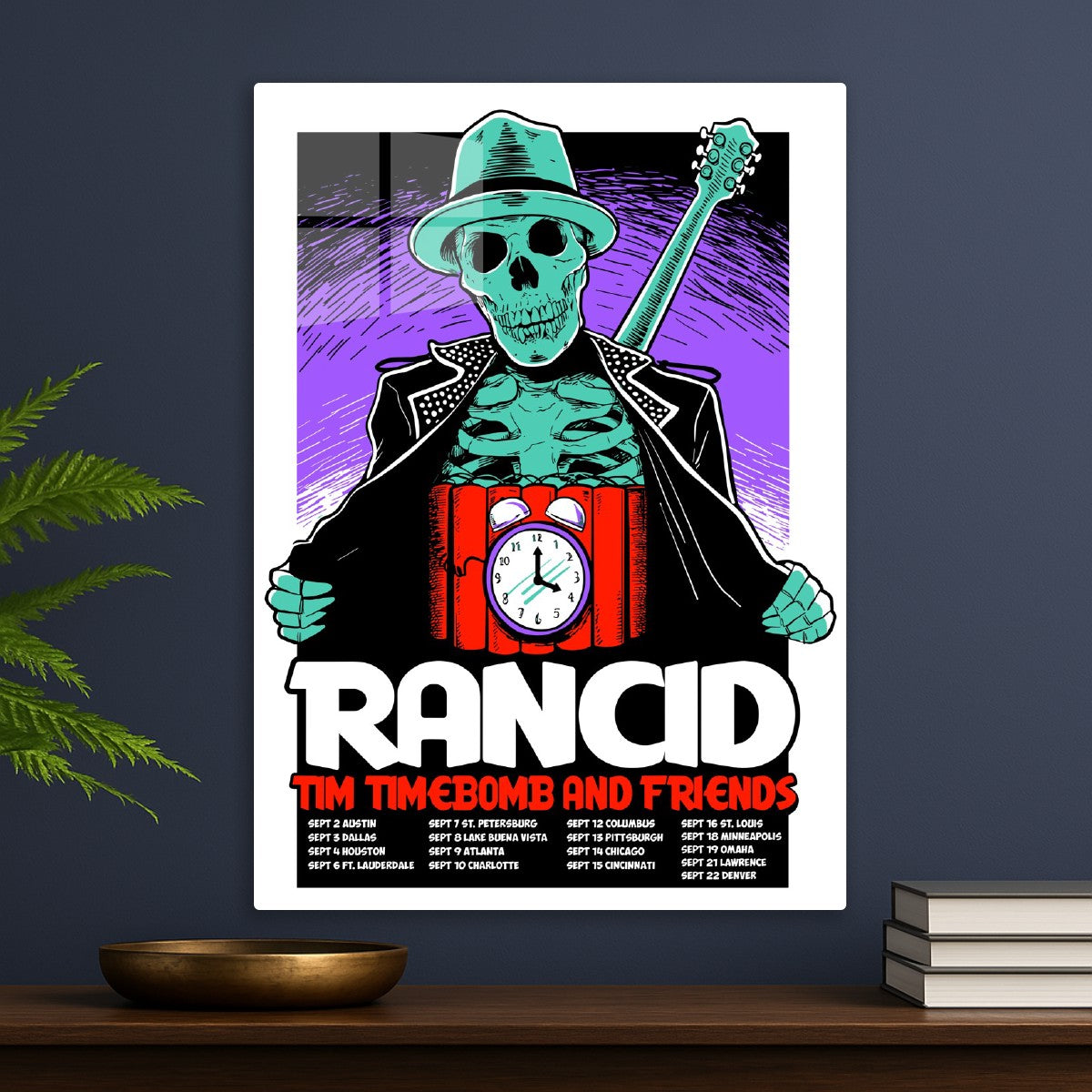 Rancid Tim Timebomb and Friend