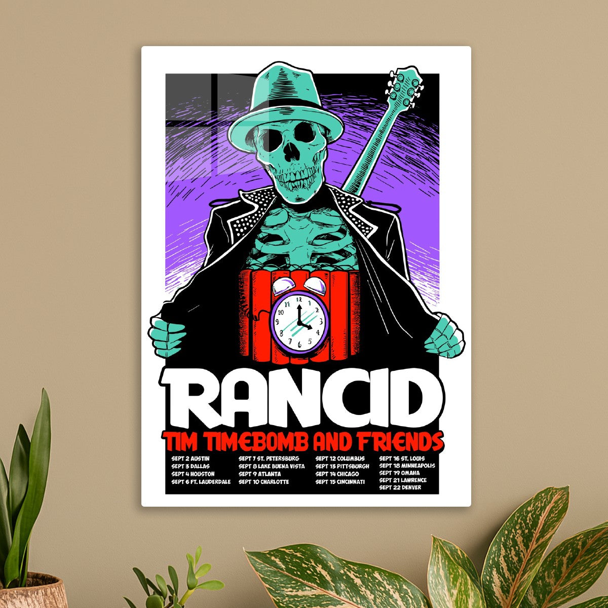 Rancid Tim Timebomb and Friend