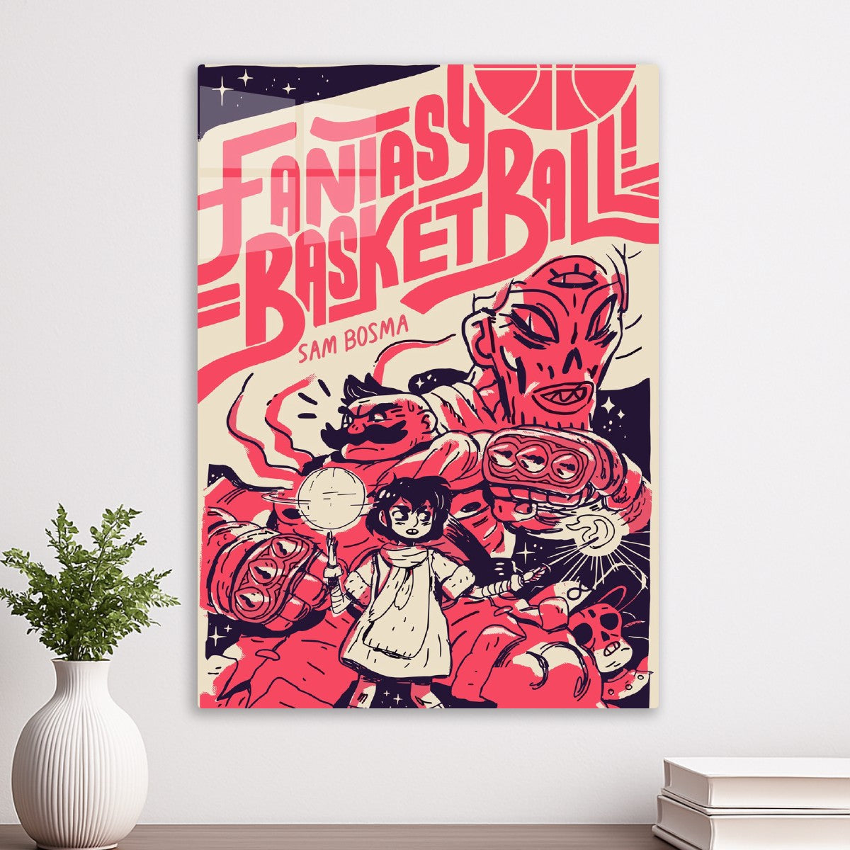 Fantasy Basketball Comic Book 
