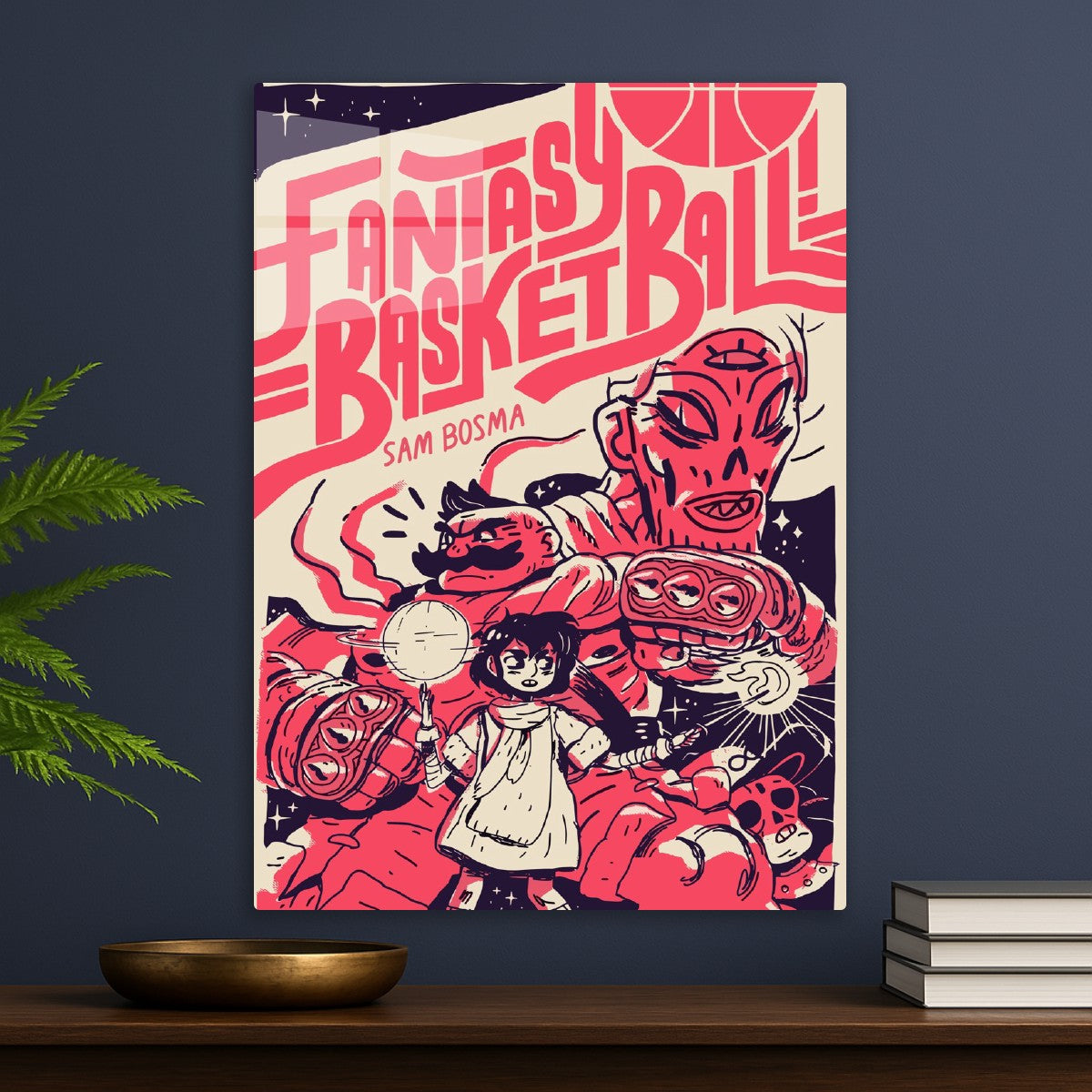 Fantasy Basketball Comic Book 