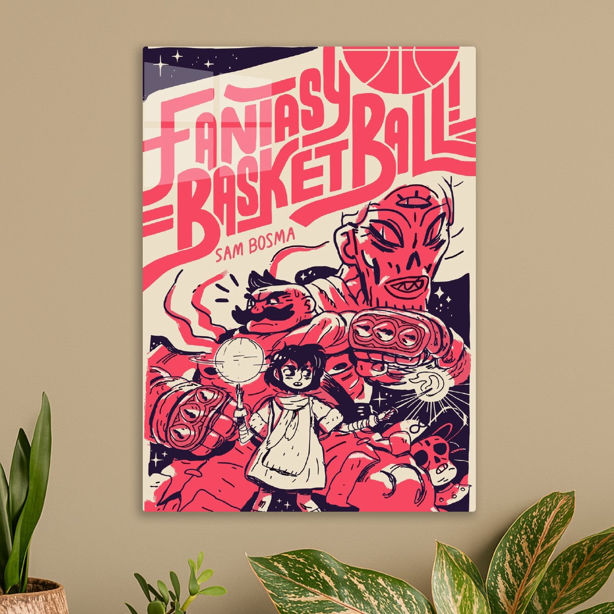 Fantasy Basketball Comic Book 