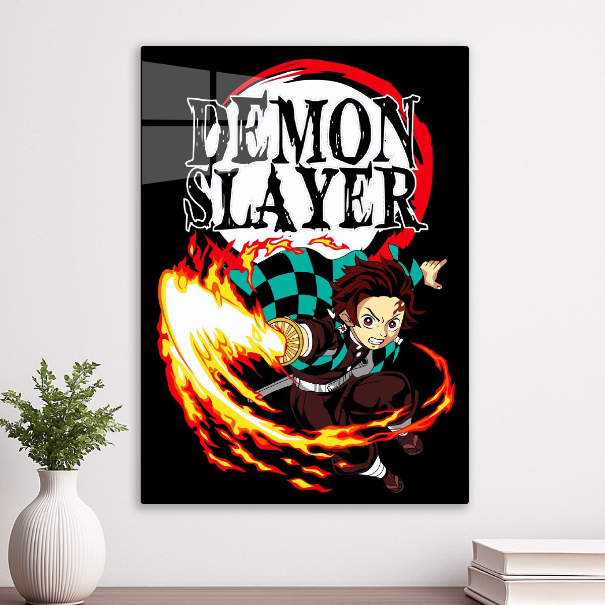 Fiery Tanjiro Demon Slayer
