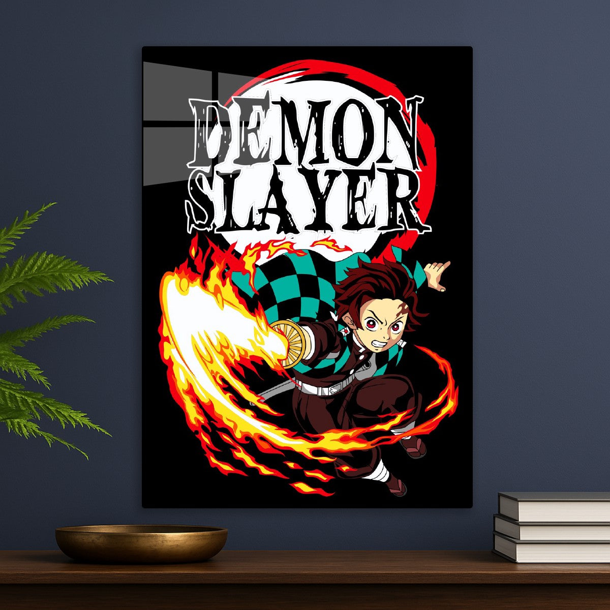 Fiery Tanjiro Demon Slayer