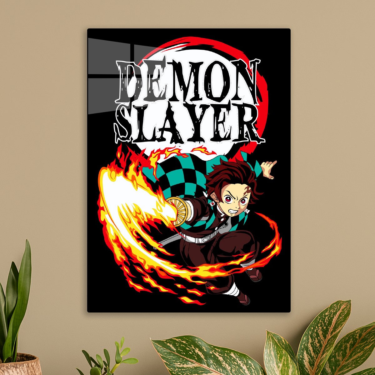Fiery Tanjiro Demon Slayer