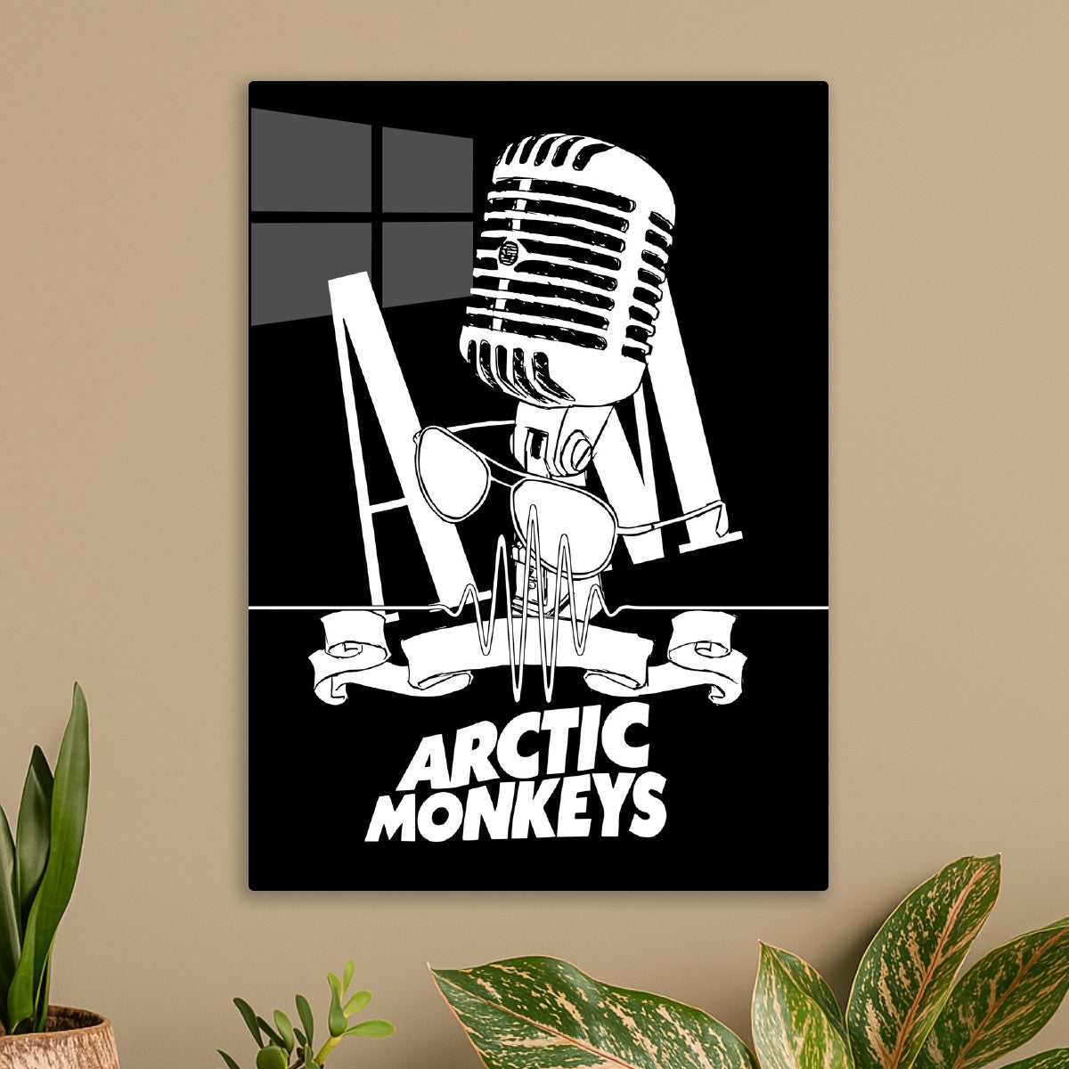 Arctic Monkeys Black and White