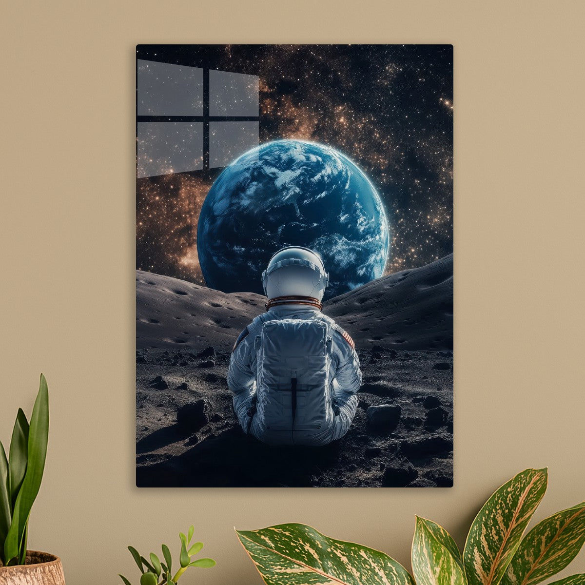 Astronaut on the Moon
