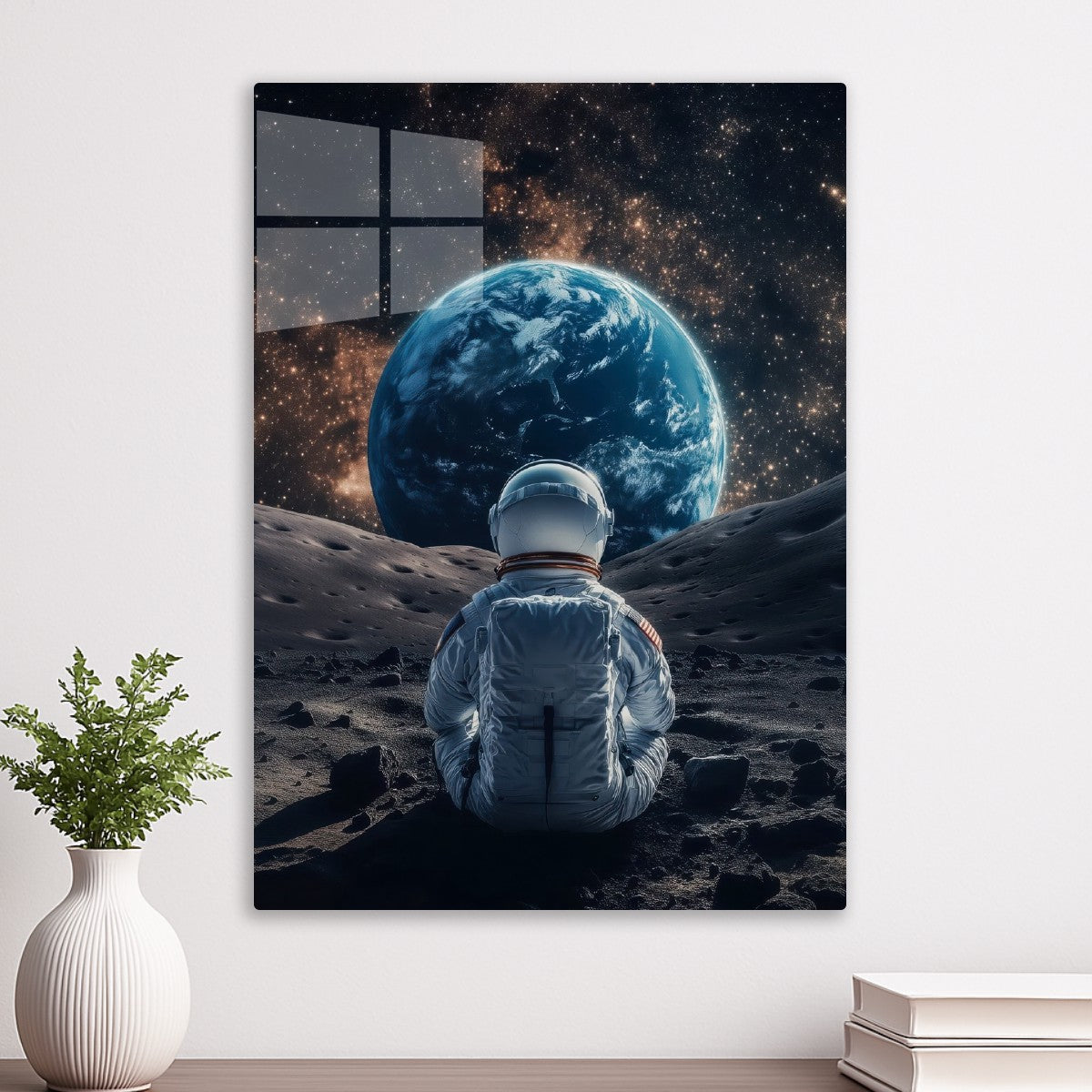 Astronaut on the Moon